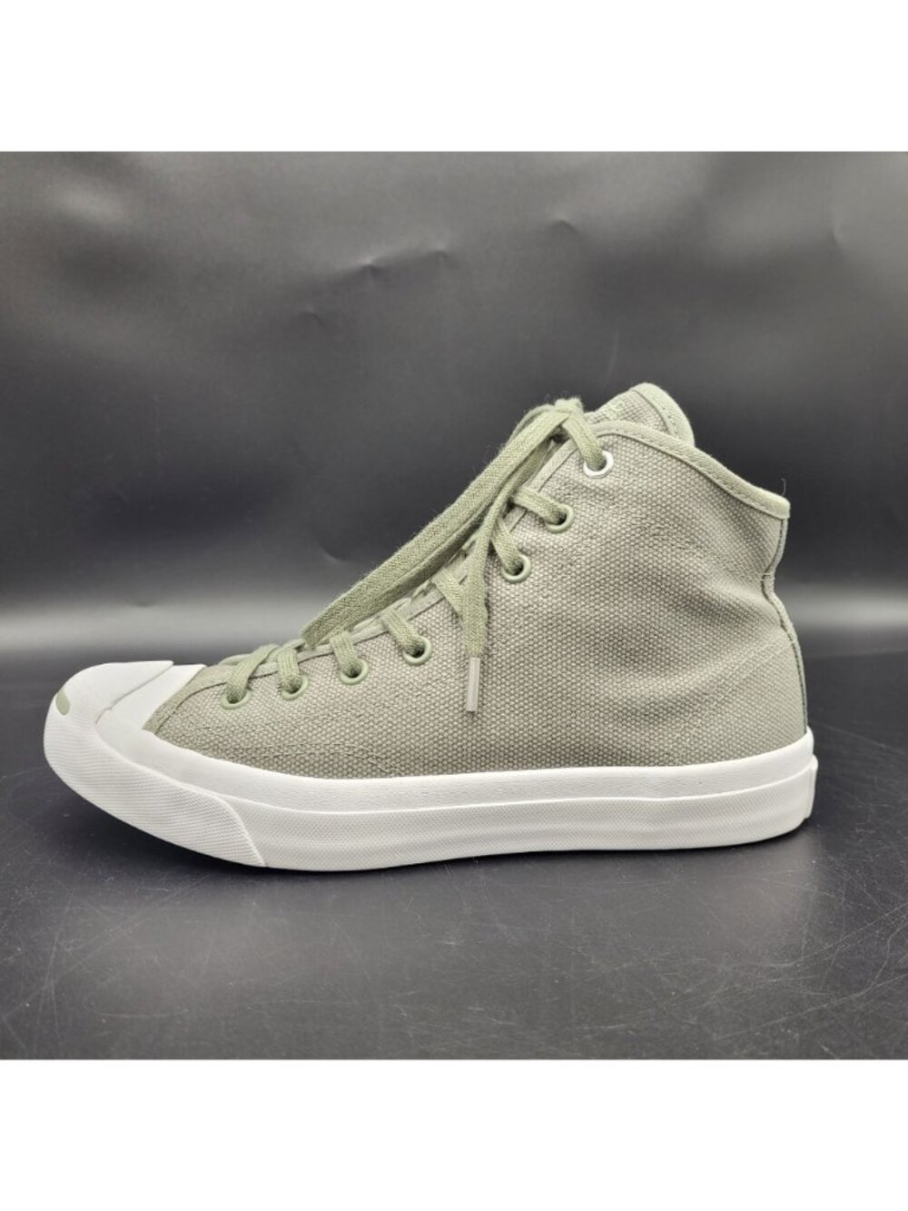 Converse Jack Purcell High Tops Women's Size 7.5 Durable Canvas Gray - Picture 5 of 16